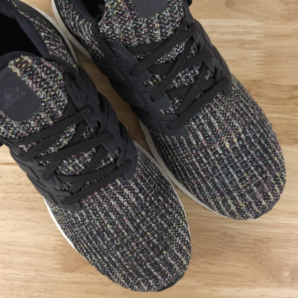 Adidas‎ Ultra Boost 3.0 Sneakers Womens 8 Youth 6.5 Core Black Carbon Ash Shoes